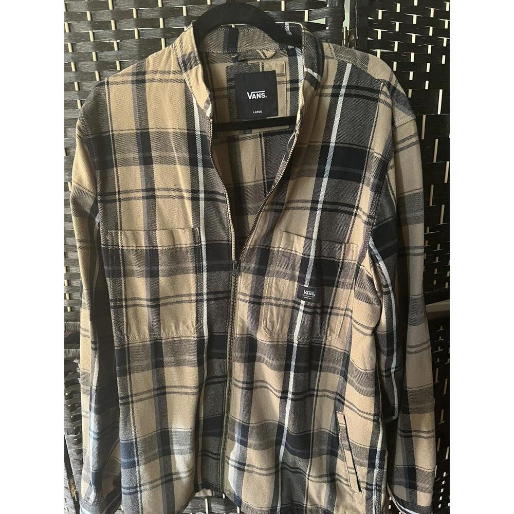 Vans Yellow Checkered Flannel